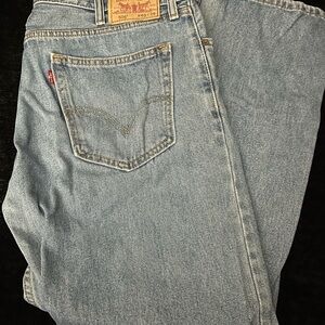 Levi's Light Blue Straight Jeans for Men